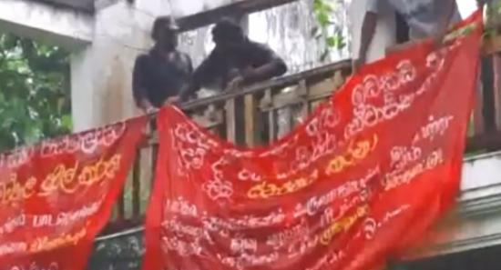 IUSF Remains at Malwana Property for the 3rd Day